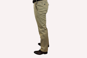Bruhl Light Tan Soft Rib Chino