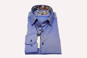 Giordano Modern Fit Under Button Down Blue