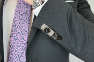 Feraud Charcoal Grey Fine Wool Suit