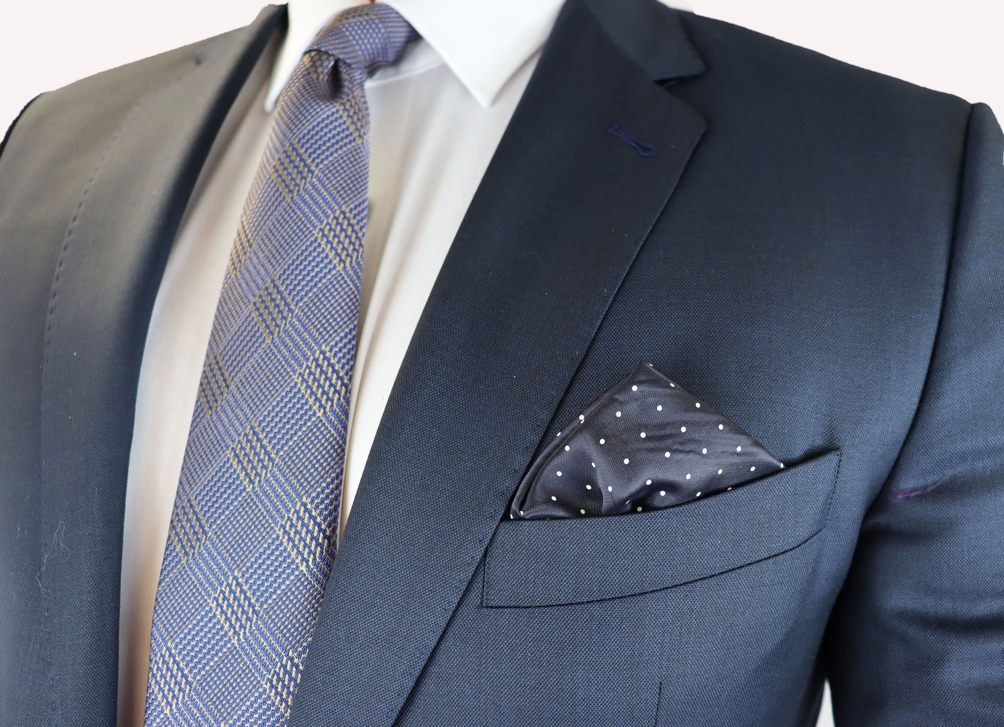 Feraud Kennedy Blue Fine Wool Suit