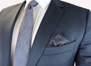 Feraud Kennedy Blue Fine Wool Suit