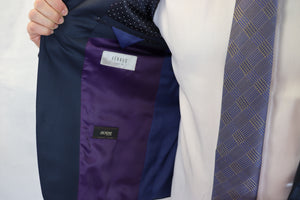 Feraud Kennedy Blue Fine Wool Suit