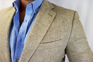 Feraud 100% Linen Beige Jacket