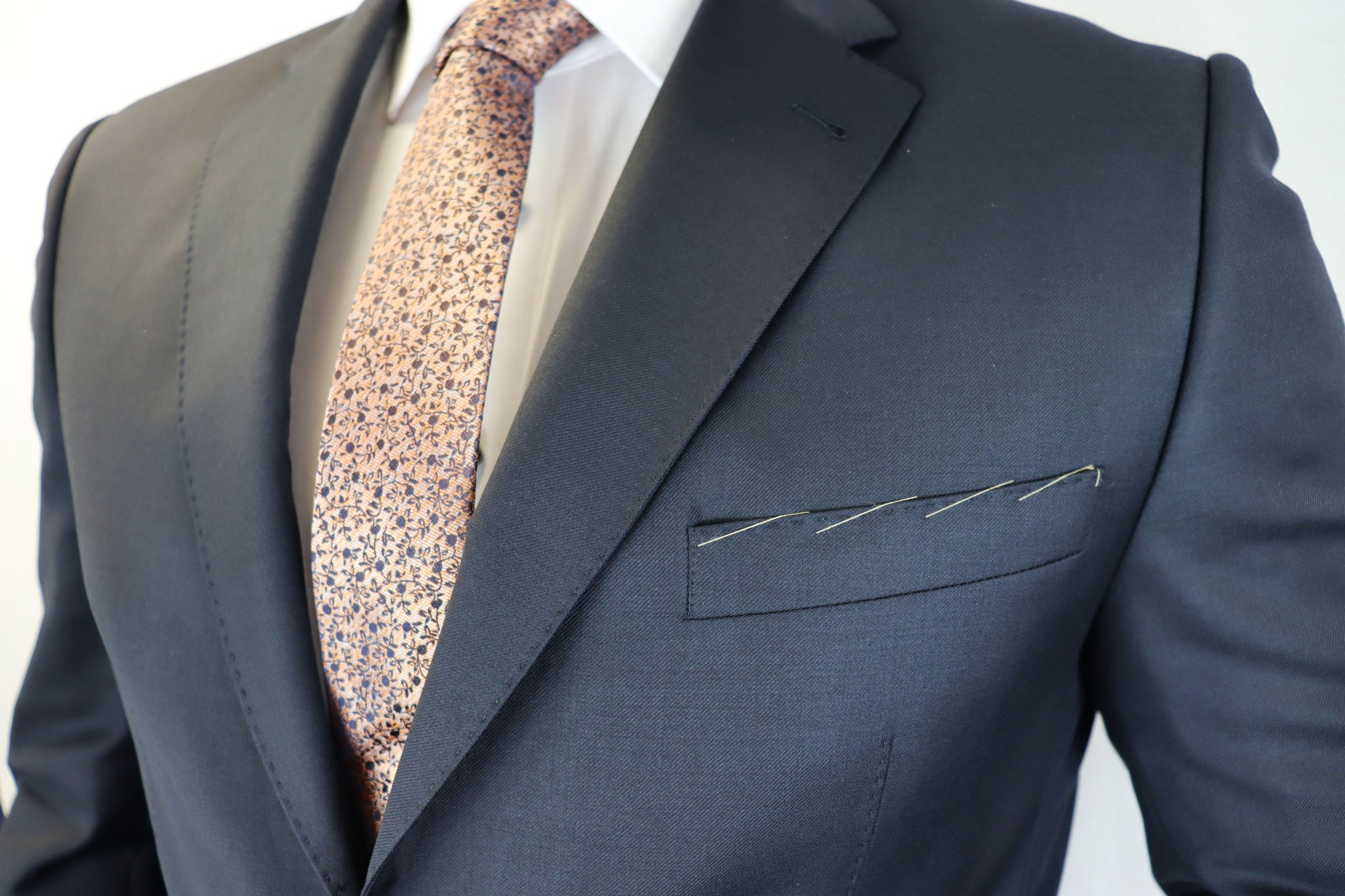 Feraud Hand Finished Navy Fine Wool Suit