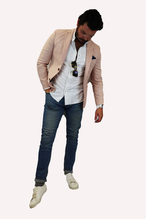 Feraud Powder Pink Unlined Jacket